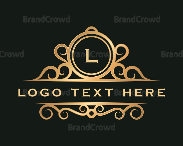 Luxury Deluxe Expensive Logo