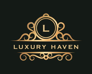 Luxury Deluxe Expensive logo design