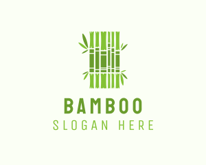 Green Bamboo Books logo design