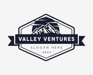 Valley - Mountain Valley Adventure logo design