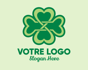 Fancy Clover Leaf Logo