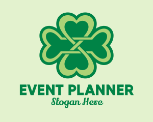 Fancy Clover Leaf Logo