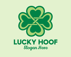 Fancy Clover Leaf logo design