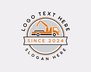 Towing - Freight Mover Trucking logo design