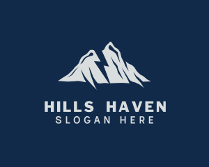 Hills - Thunder Mountain Hill logo design