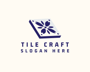 Ceramic Tile Flooring logo design