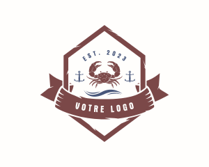 Restaurant - Crab Seafood Restaurant logo design