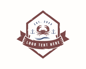 Nautical - Crab Seafood Restaurant logo design