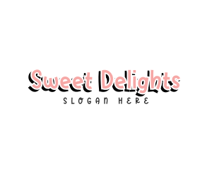 Cute Brand Wordmark logo design