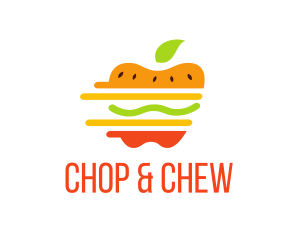 Fast Food - Healthy Fresh Burger logo design