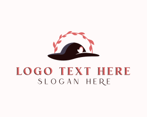 Accessory - Wreath Fashion Hat logo design