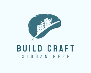 Brain Building City logo design