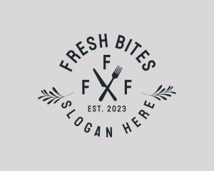 Food Chain - Organic Restaurant Dining logo design