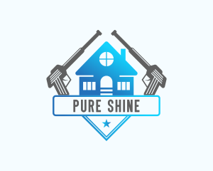 Clean - Pressure Washing Clean logo design