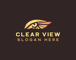 Vision - Eye Vision Optical logo design