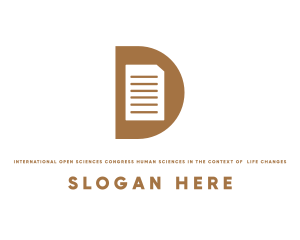 Printing - Gold D Document logo design