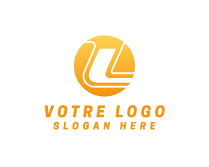 Letter L - Modern Tech Gaming logo design