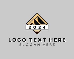 Adventure - Mountain Peak Adventure logo design