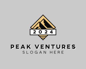 Mountain Peak Adventure logo design