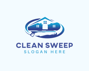 Housekeeping - Housekeeping Pressure Wash logo design