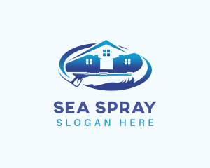 Housekeeping Pressure Wash logo design