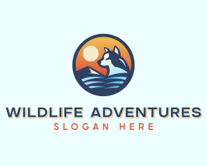 Dog Mountain Travel logo design