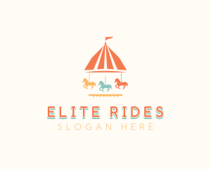 Carousel Park Ride logo design