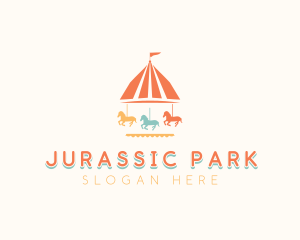 Carousel Park Ride logo design