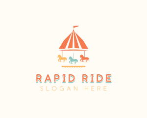 Carousel Park Ride logo design