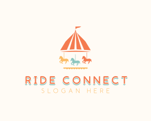 Carousel Park Ride logo design