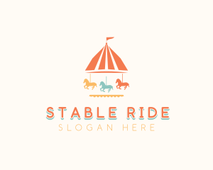 Carousel Park Ride logo design