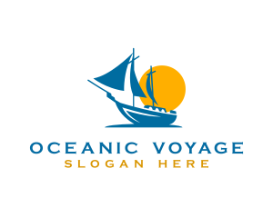 Cruise - Yacht Travel Cruise logo design