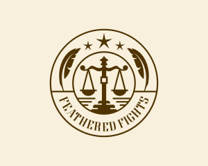 Legal Justice Courthouse logo design