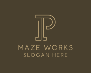 Maze - Maze Contractor Builder logo design