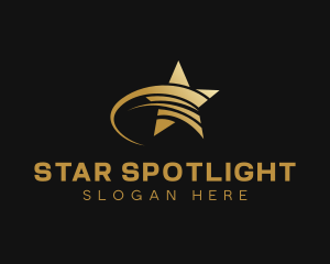 Generic Swoosh Star logo design