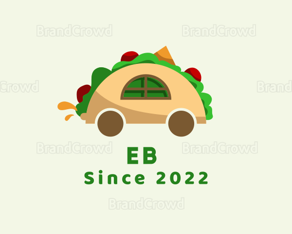 Taco Restaurant Cart Logo