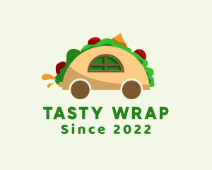 Burrito - Taco Restaurant Cart logo design