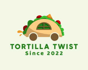 Tortilla - Taco Restaurant Cart logo design