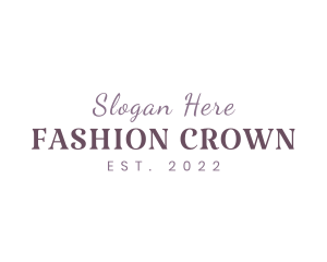 Premium Fashion Business logo design