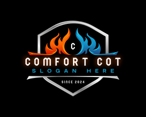 Home Comfort Ventilation logo design