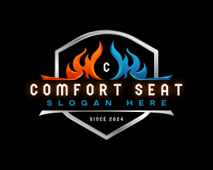 Home Comfort Ventilation logo design