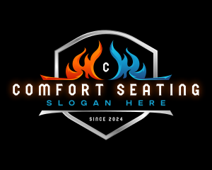 Home Comfort Ventilation logo design