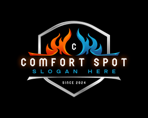 Home Comfort Ventilation logo design