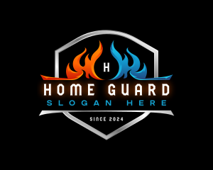 Home Comfort Ventilation logo design