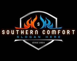 Home Comfort Ventilation logo design