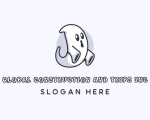 Ghost Spirit Halloween Logo