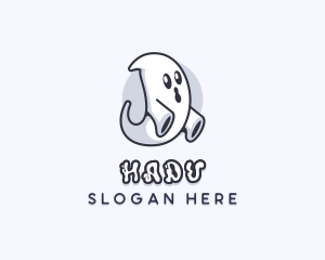 Ghost Spirit Halloween Logo