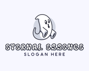 Ghost Spirit Halloween logo design