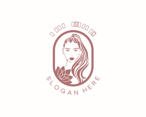 Beauty - Woman Hair Fashion logo design