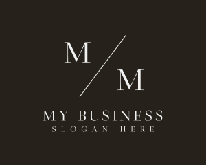 Minimalist Elegant Apparel Business Logo
